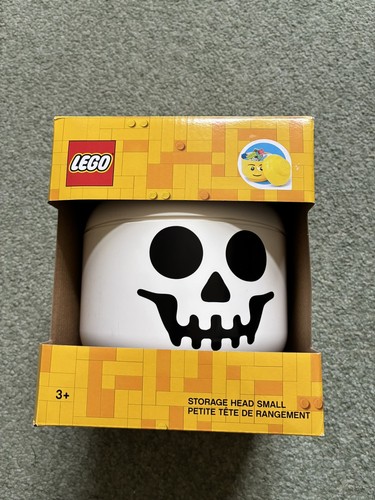 Lego skeleton head storage - lego,
