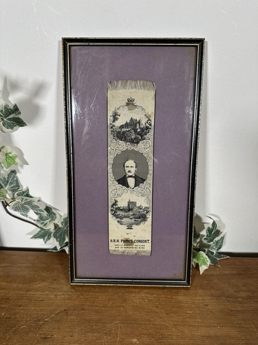 Antique silk bookmark j - antique, j&j