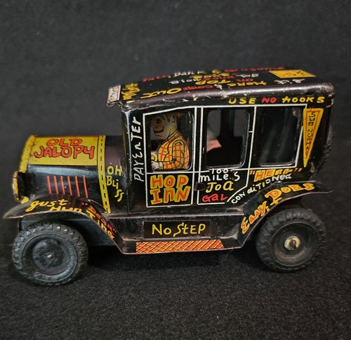 Marx old jalopy tin - old, toy