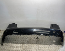 2013 AUDI A6 S-LINE REAR BUMPER WITH PARKING SENSORS GENUINE BLACK