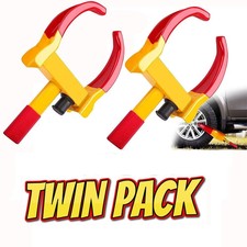 2 x Wheel Clamp Heavy Duty