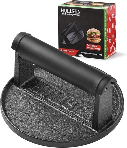 Pre seasoned cast iron - cast, burger