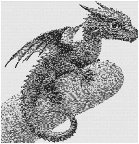 Counted cross stitch kit - counted,
