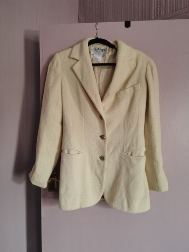 Chanel boucle white - , jacket