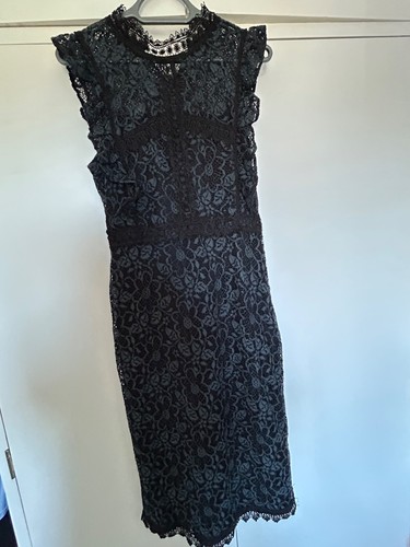 Zara green black lacy - green,