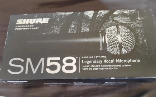 Shure sm58 dynamic microphone - shure,