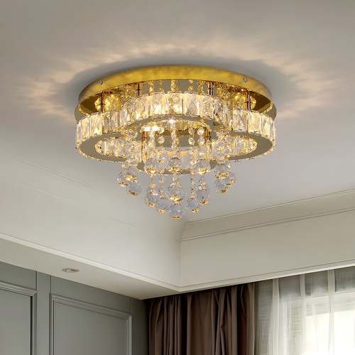 Crystal led ceiling light - crystal,