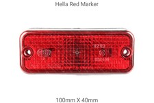 Autosleepers Executive Peugeot Boxer Hella Red Rear Top Marker Light/lamp