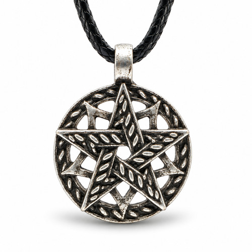 Pentacle star pendant double - pentacle,