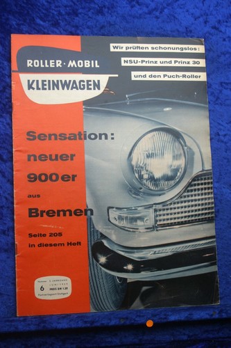 Roller mobil kleinwagen 59 - kleinwagen, 6/59