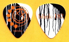 Blink-182 Tom DeLonge Mark Hoppus Logo White Guitar Pick - 2011 Tour