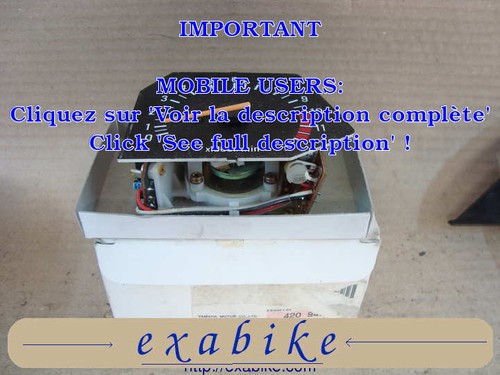Tachometer for yamaha - for, 550