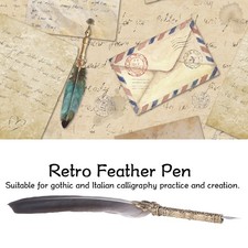 Quill Pen Zinc Alloy European