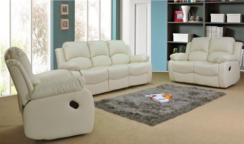 Leather recliner sofa - leather,