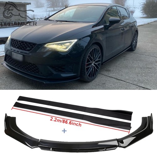 Front bumper lip spoiler - bumper,
