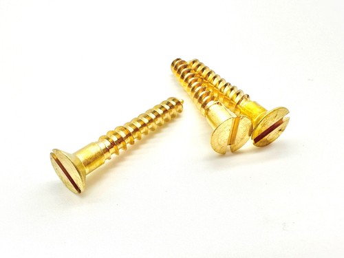 Solid brass slotted - brass,
