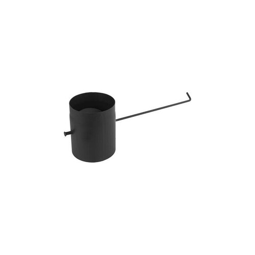 Flue liner with - with, damper