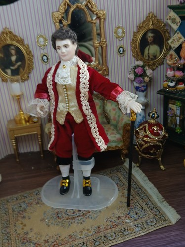 Porcelin dolls house - 1/12,