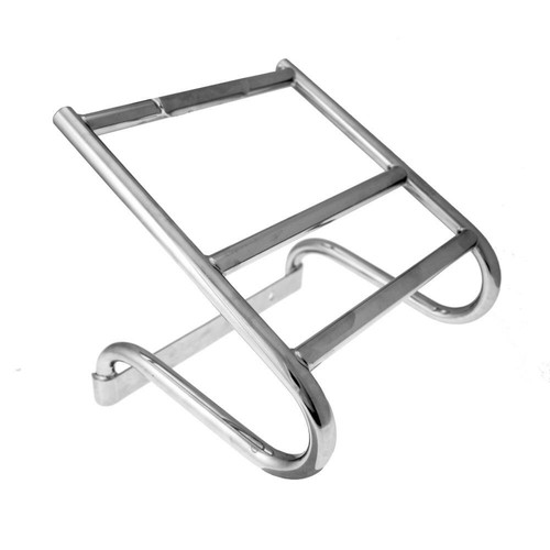 Chromed rear luggage rack - chromed,