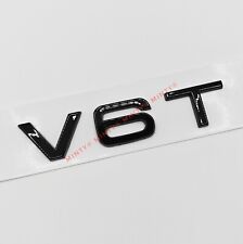 Glossy Black V6T Letters