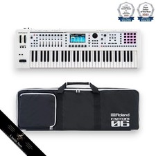 Roland Fantom-06 SC 61-Key SuperNATURAL Synthesizer Keyboard Japan White New