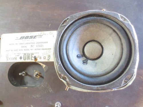 Bose 901 speaker original - speaker, 4"