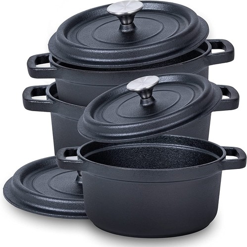 Cast iron enameled non - non, stick