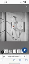 Triton Opal 4 Electric Shower 9.5kW Soft White- Brand New In Box