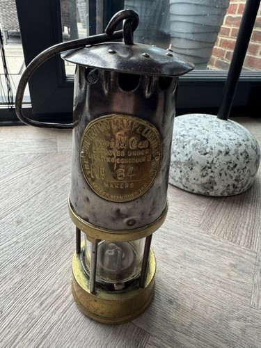 Vintage miners lamp - lamp, the