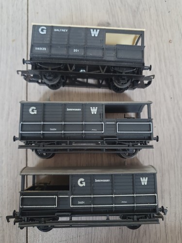 Gauge gwr brake vans - 3x,