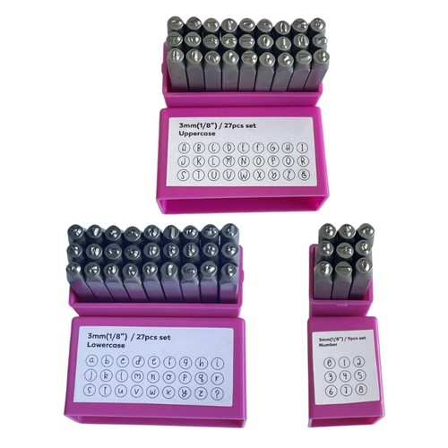 Metal letter punches embossing - letter,