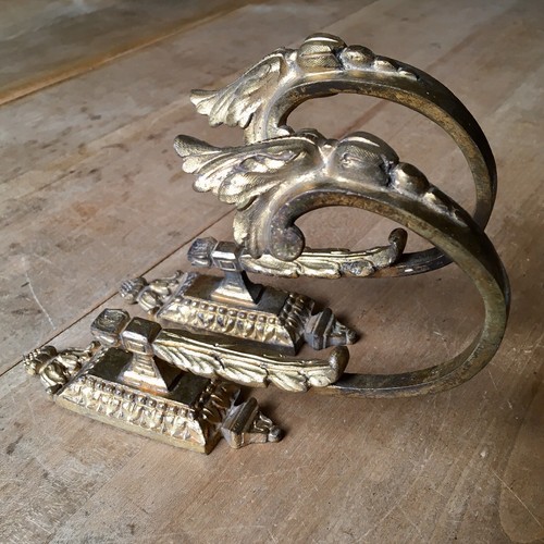 Large antique curtain tie - large,