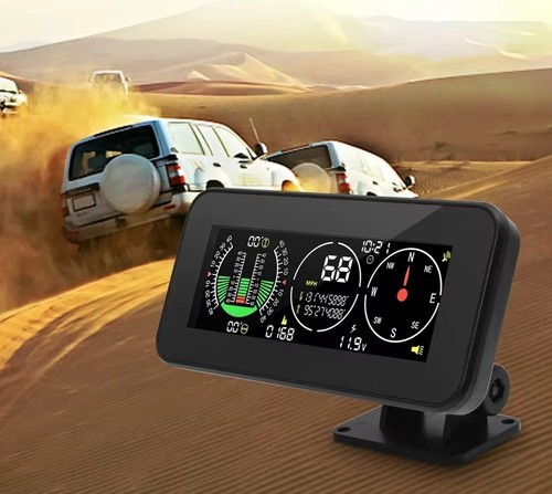 Car digital speed slope - car,