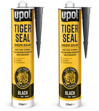 2 x Upol Tiger Seal Black