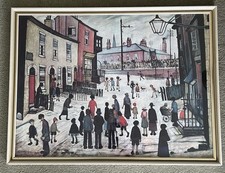 Lowry Framed Print Copy Of “