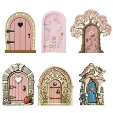 6 Pcs Fairy Door, Fairy