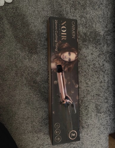 Carmen noir 25mm curling tongs - curling,