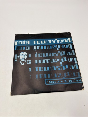 Pete townshend obscure - pete,