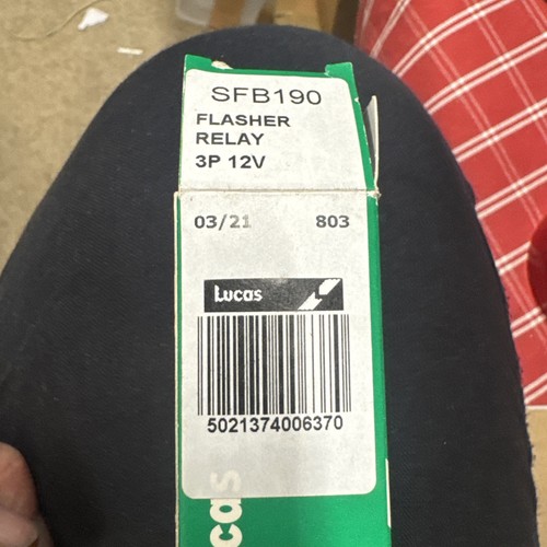 Lucas sfb 190 12v - lucas,