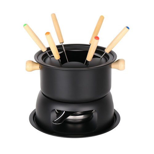 Chocolate cheese fondue - chocolate,