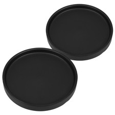  2 Pcs Planter Rectangle Tray Breathable Flowerpot Saucer Ceramic Saucers