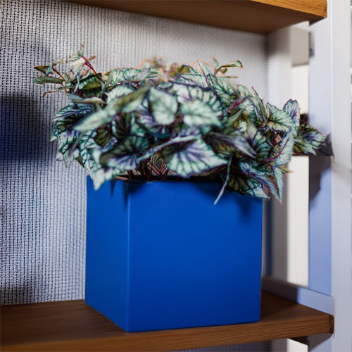 Fibreglass cube planter 30cm - , x
