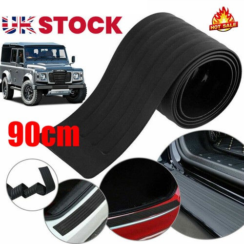 Car rear boot bumper - rear, sill