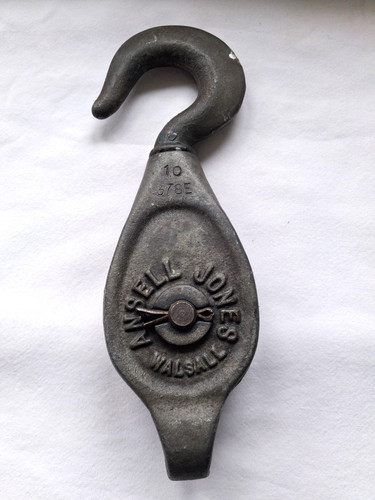 Vintage ansell jones pulley - vintage,