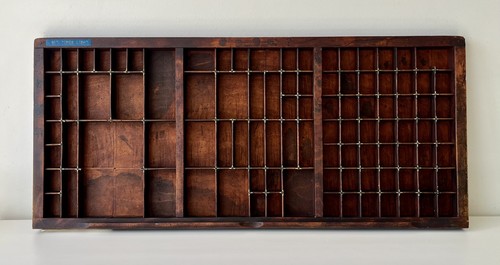 Vintage letterpress wood - letterpress,