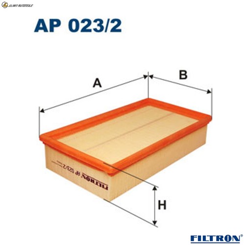 Air filter 023 for ford - air, ap