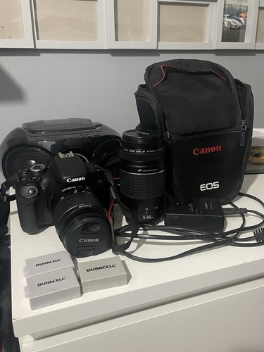 Canon eos600d with 300mm - with, 75-300mm
