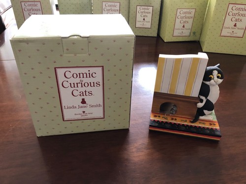 Comic curious cats - curious, linda
