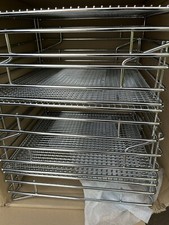 5 x chrome Vauth-Sagel vsa Larder Unit  Baskets and clips  for 500mm larder Unit