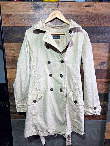 Women beige trench coat marc - coat,